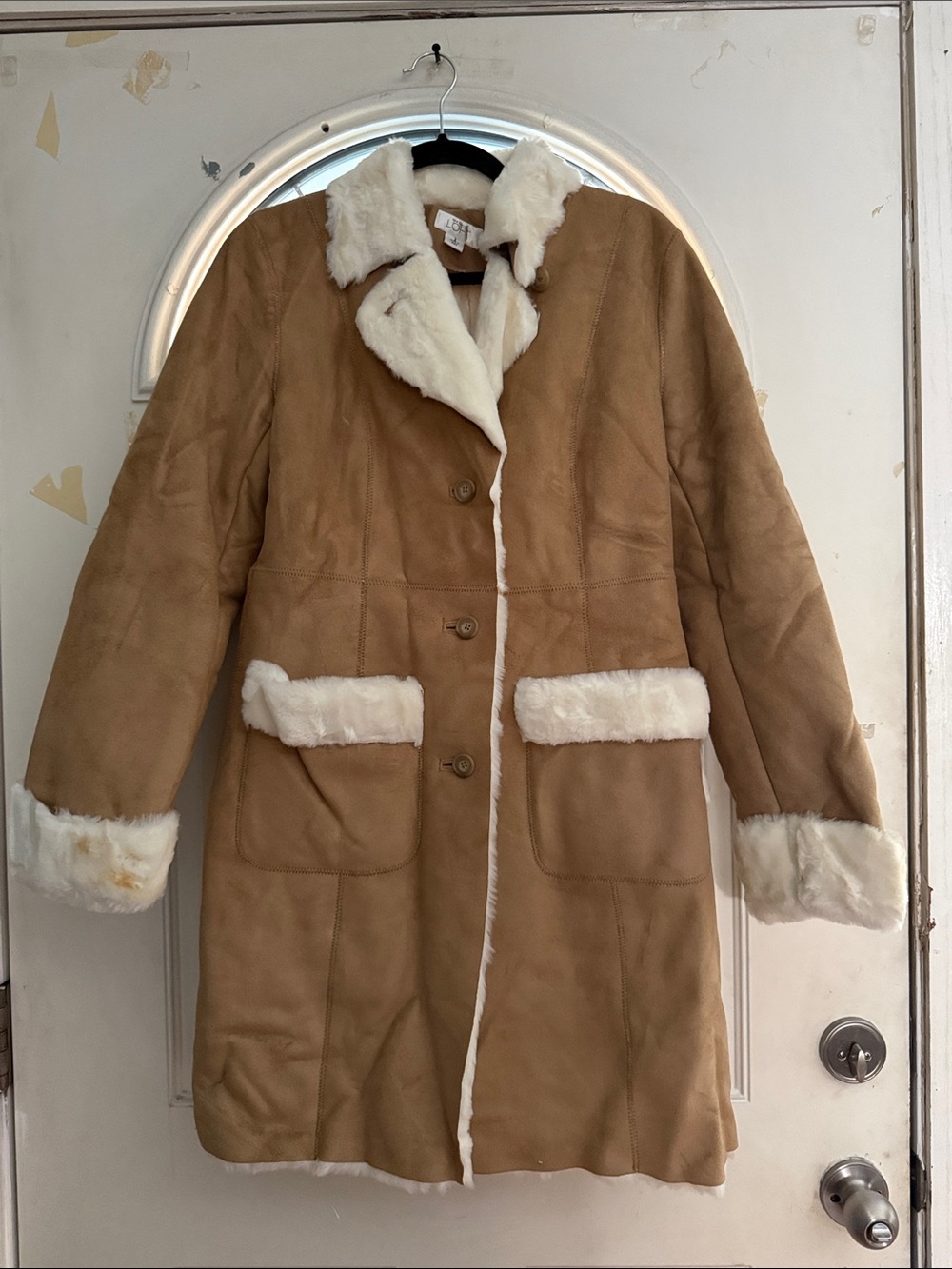 Loft Faux peacoat